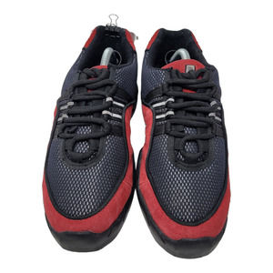 Bloch Womens Boost Mesh Dance Sneakers Shoes Red Black S0538L Lace Up 8.5M